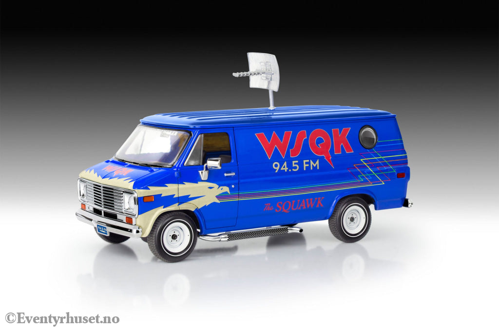 Stranger Things Model Kit 1/25 Squawk Van (Aqua Color) 21 cm. Mint In Sealed Box (MISB)! Actionfigur