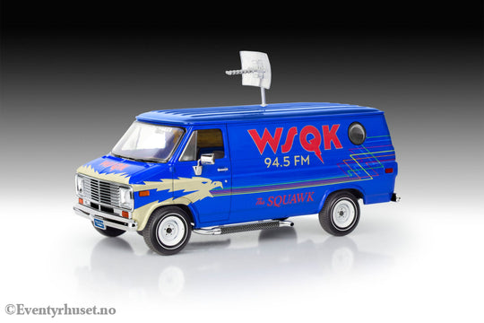 Stranger Things Model Kit 1/25 Squawk Van (Aqua Color) 21 cm. Mint In Sealed Box (MISB)! Actionfigur