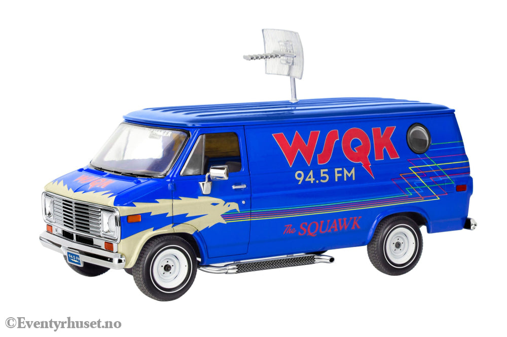 Stranger Things Model Kit 1/25 Squawk Van (Aqua Color) 21 cm. Mint In Sealed Box (MISB)! Actionfigur