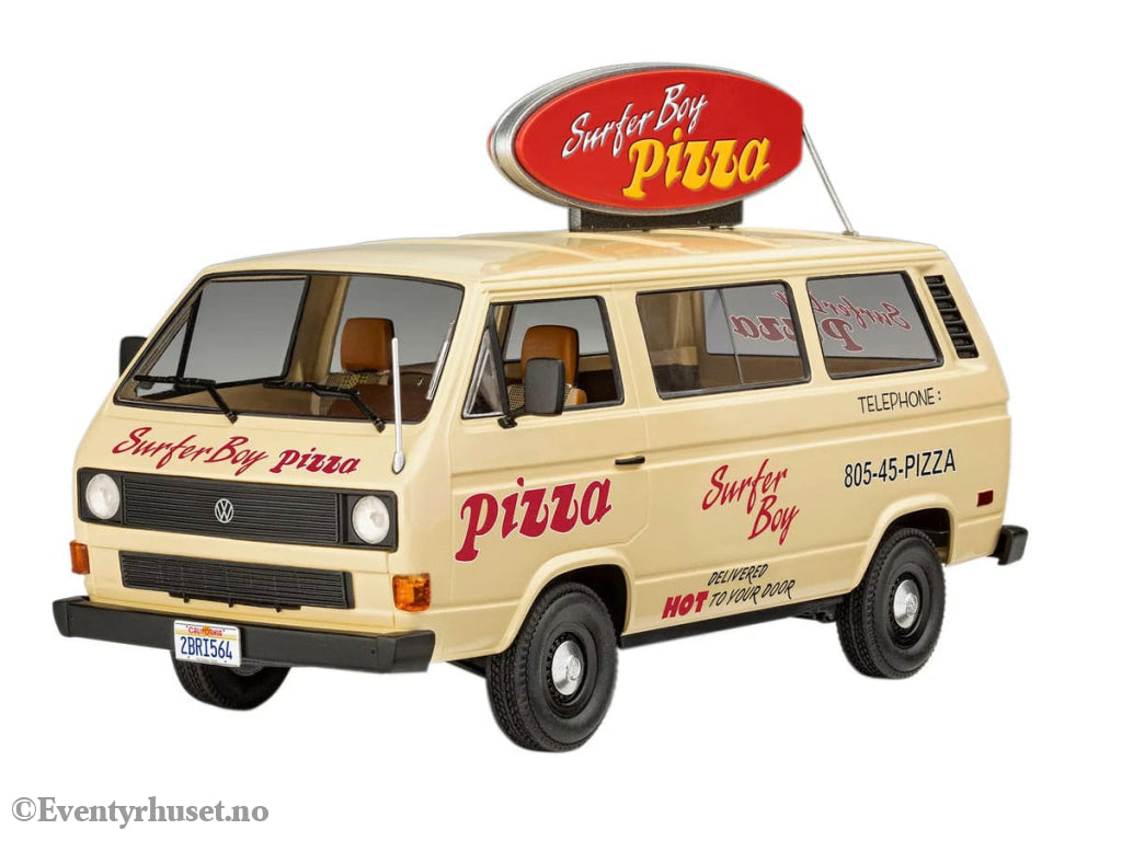 Stranger Things Model Kit Set 1/25 VW T3 Bus Surfer Boy (Aqua Color) 19 cm. Mint In Sealed Box (MISB)! Actionfigur