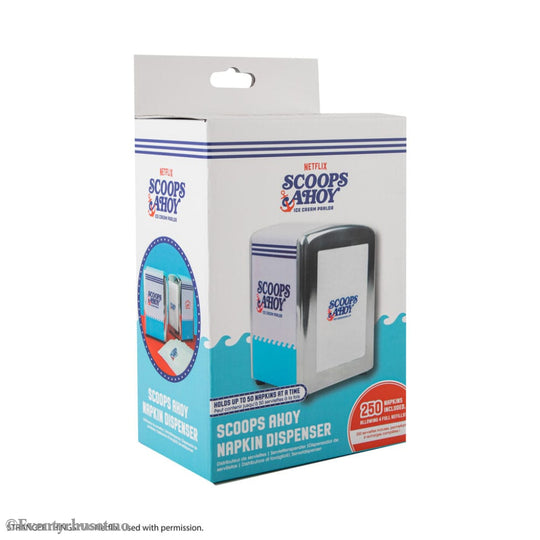 Stranger Things Napkin Dispenser set Scoops Ahoy Home & Gifts