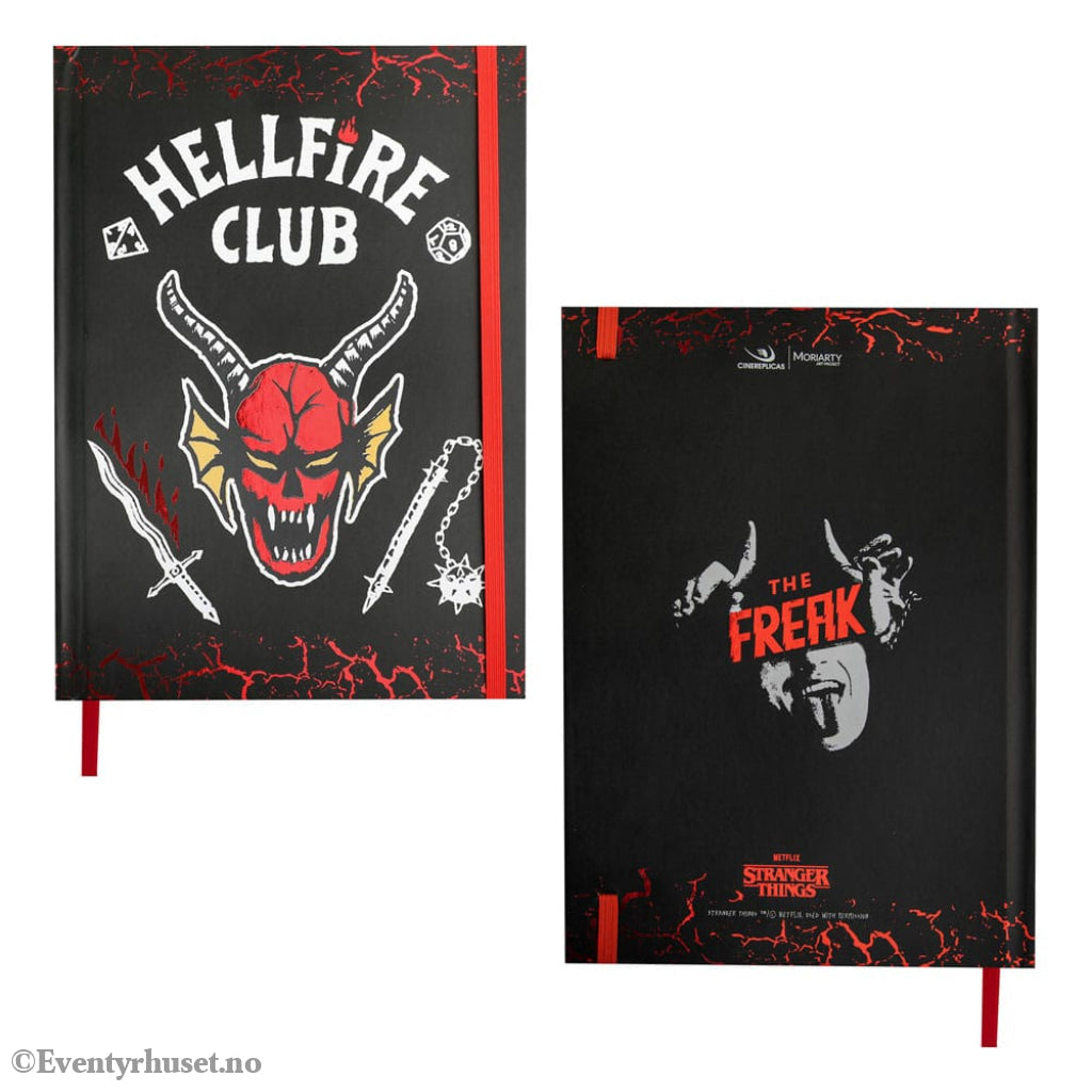 Stranger Things Notebook Hell Fire Club Home & Gifts