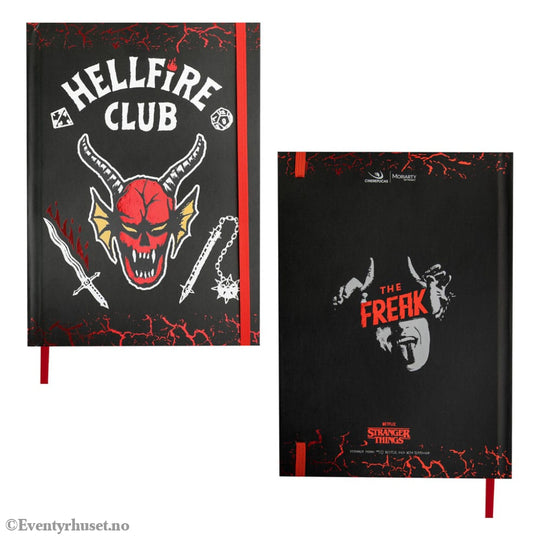 Stranger Things Notebook Hell Fire Club Home & Gifts