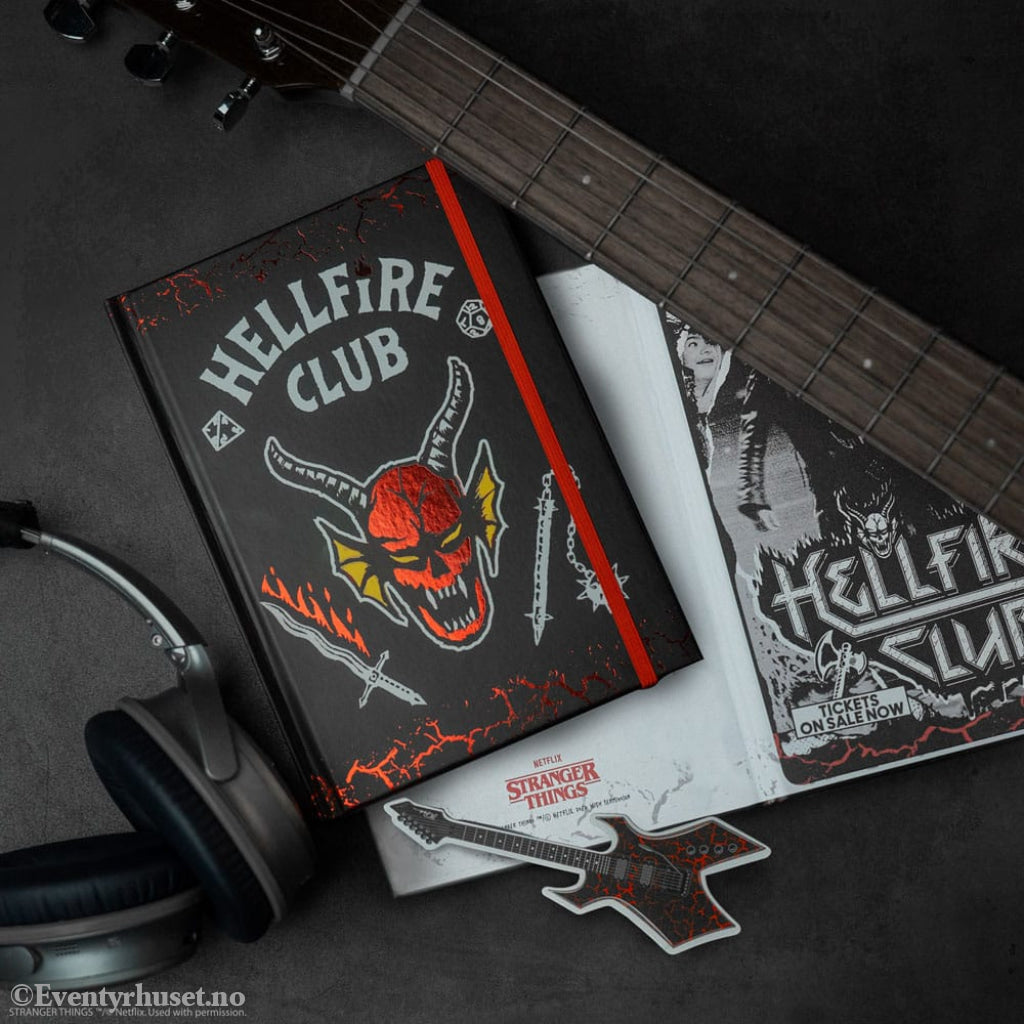 Stranger Things Notebook Hell Fire Club Home & Gifts