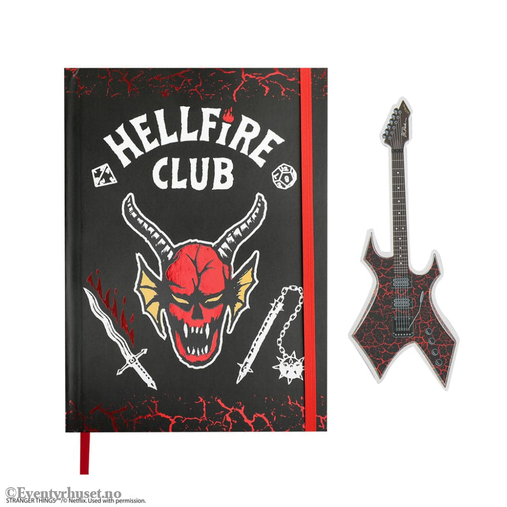 Stranger Things Notebook Hell Fire Club Home & Gifts
