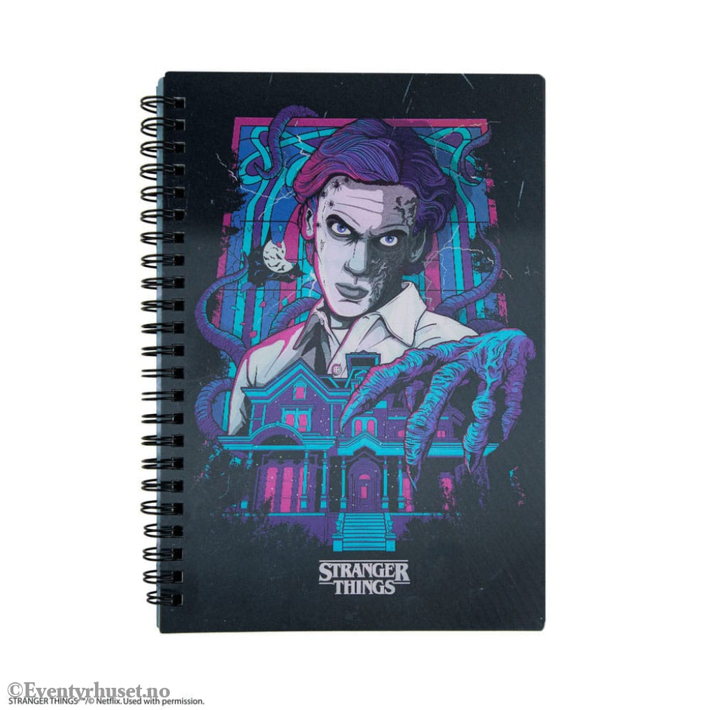 Stranger Things Notebook Lenticular Vecna Home & Gifts