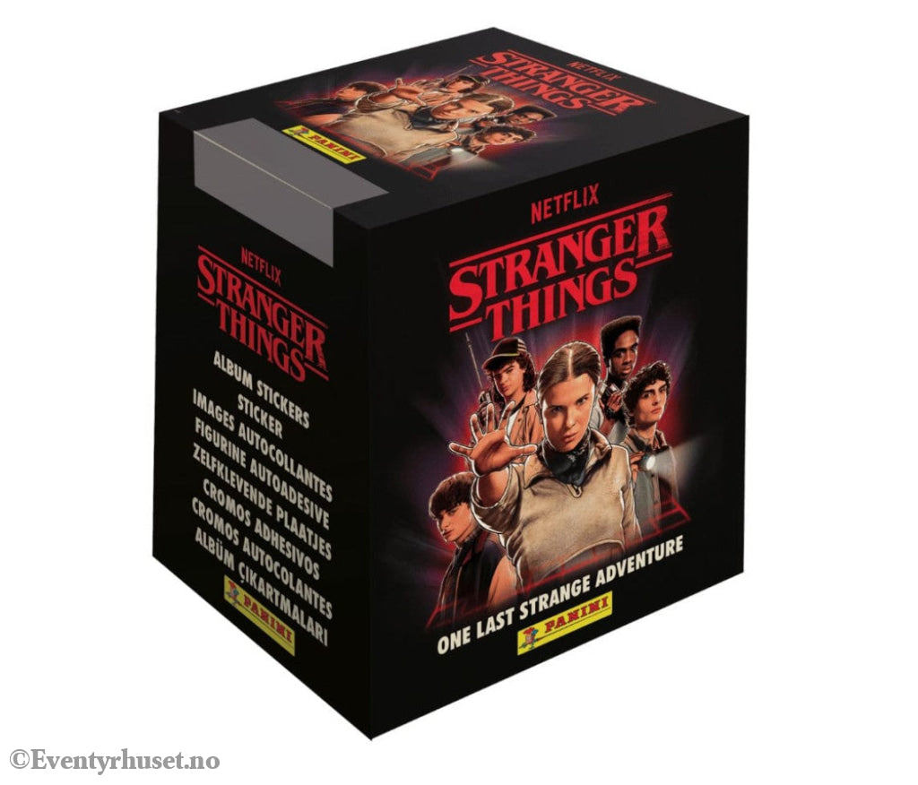 Stranger Things: One last strange Adventure Stickers. Mint In Sealed Box (MISB)! Samlekort