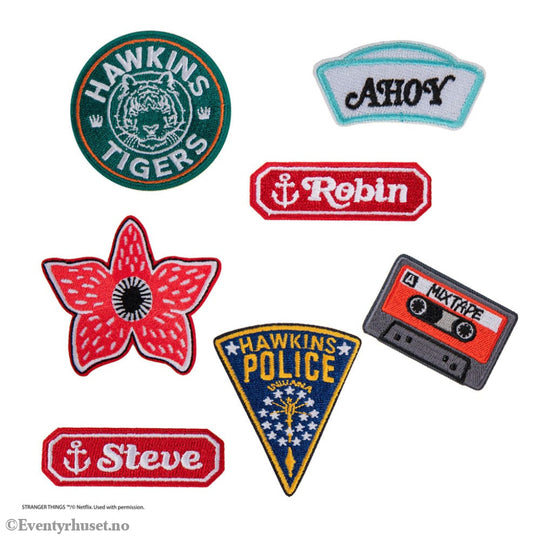 Stranger Things: Stranger Things Patches Set of 7 Fashion & Accessories