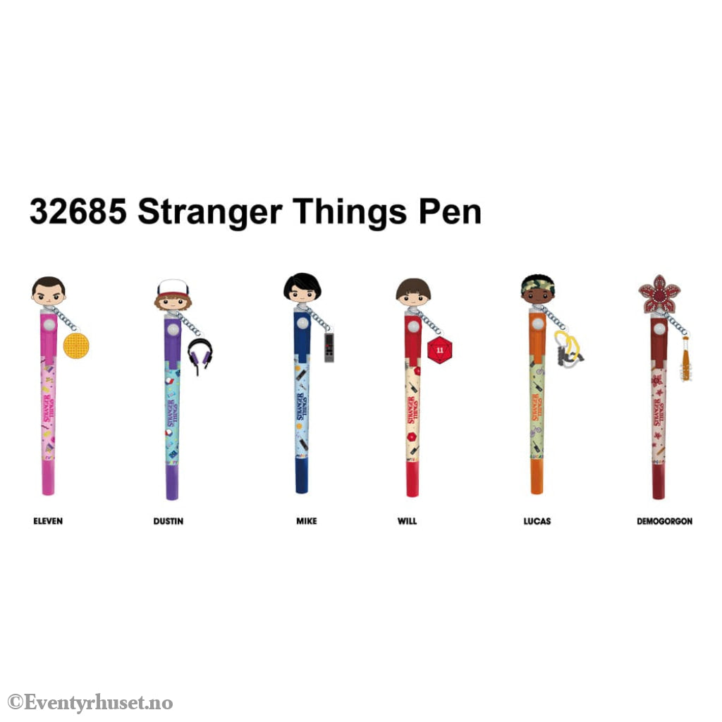 Stranger Things pen 3D Head Topper Spinning Pen Home & Gifts