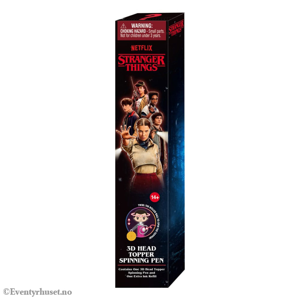 Stranger Things pen 3D Head Topper Spinning Pen Home & Gifts