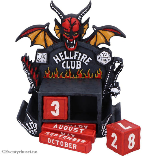Stranger Things Perpetual Calendar Hellfire Club 15 cm Home & Gifts