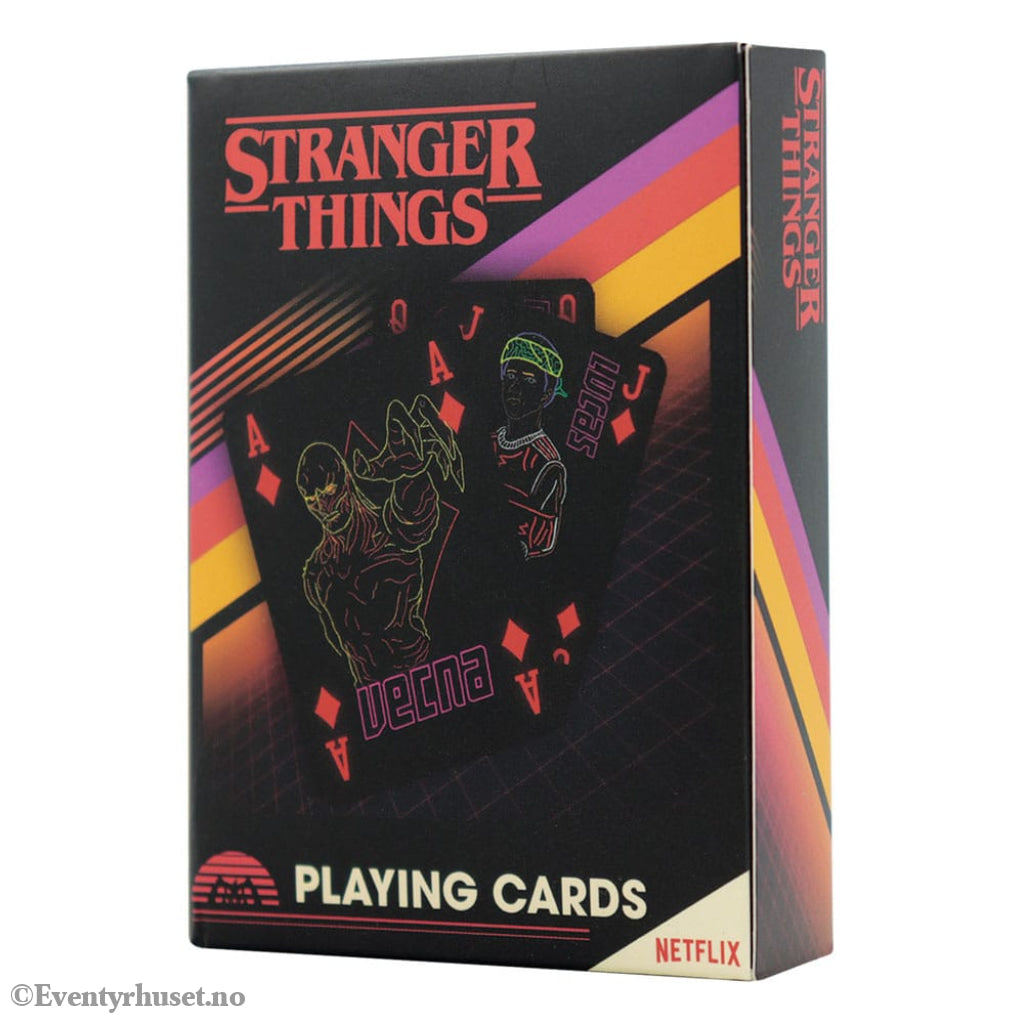 Stranger Things Playing Cards Display (12) Games