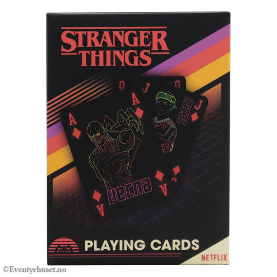 Stranger Things Playing Cards Display (12) Games