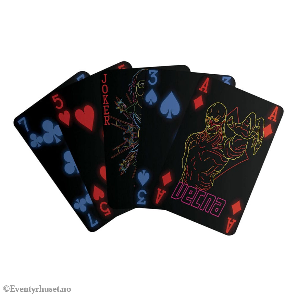 Stranger Things Playing Cards Display (12) Games
