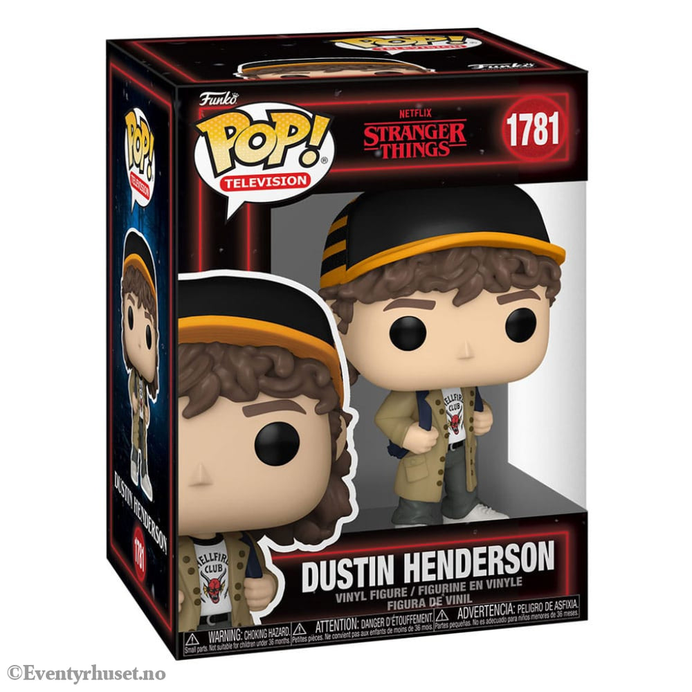 Stranger Things POP! Television Vinyl Figures Dustin Henderson 9 cm Collectibles