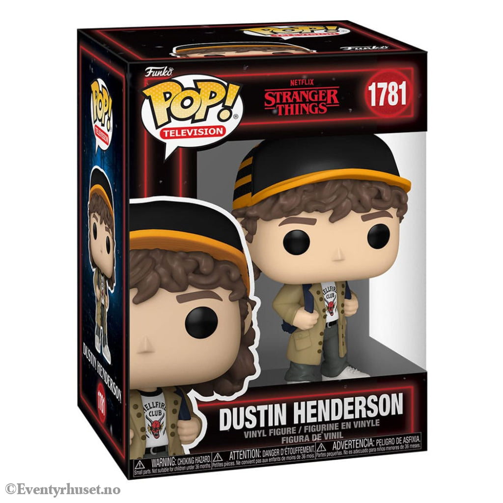 Stranger Things POP! Television Vinyl Figures Dustin Henderson 9 cm Collectibles