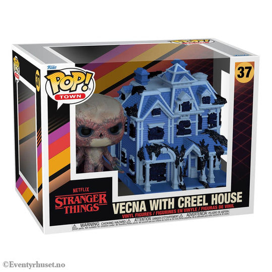 Stranger Things POP! Town Vinyl Figure Vecna with Creel House 9 cm Collectibles