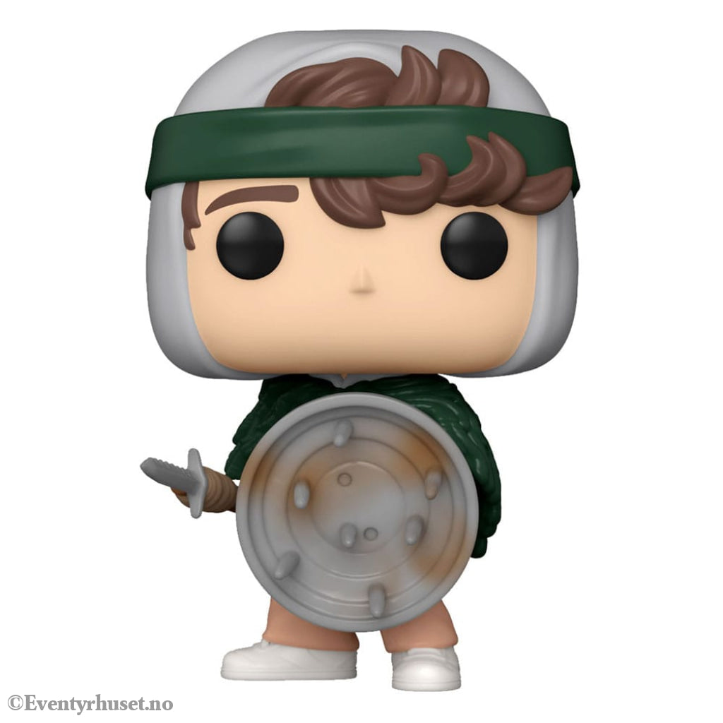 Stranger Things POP! TV Vinyl Figure Hunter Dustin with Shield 9 cm Collectibles
