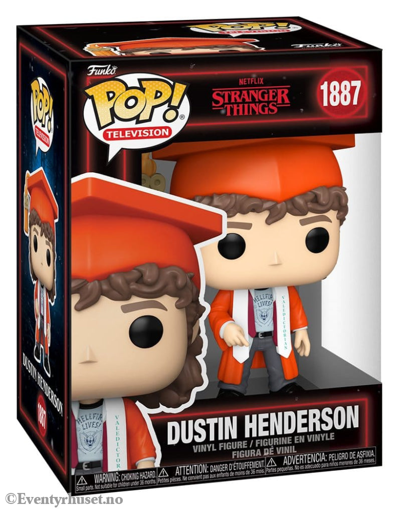 Stranger Things POP! TV Vinyl Figures Dustin Henderson 9 cm Collectibles