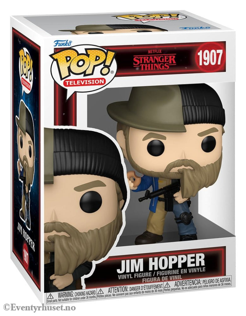 Stranger Things POP! TV Vinyl Figures Jim Hopper SPLT 9 cm Collectibles