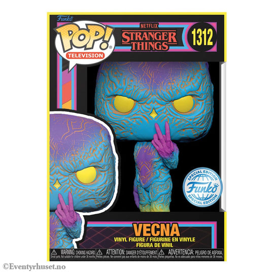 Stranger Things POP! TV Vinyl Figures Vecna(BLKLT) 9 cm Collectibles