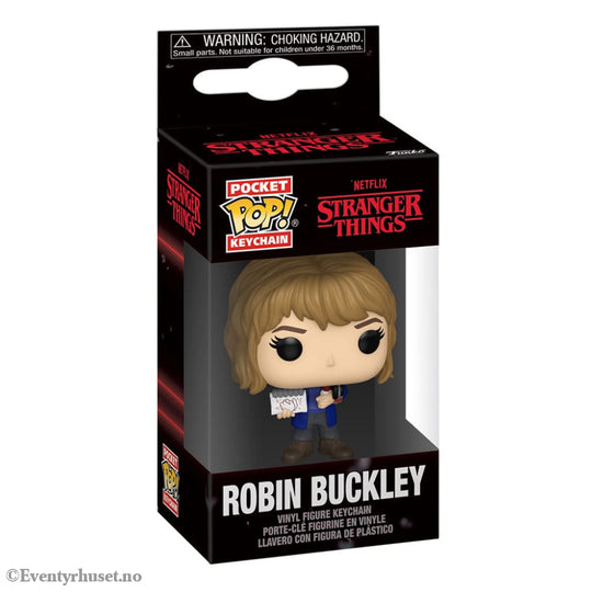 Stranger Things POP! Vinyl Keychains 4 cm Robin Buckley Display (12) Fashion & Accessories