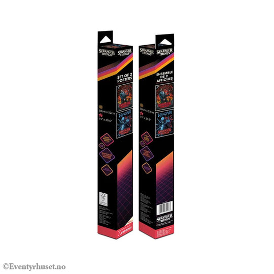 Stranger Things Poster 2-Pack 38 x 52 cm Home & Gifts