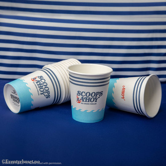 Stranger Things Set of 24 Paper Cups Scoops Ahoy Home & Gifts