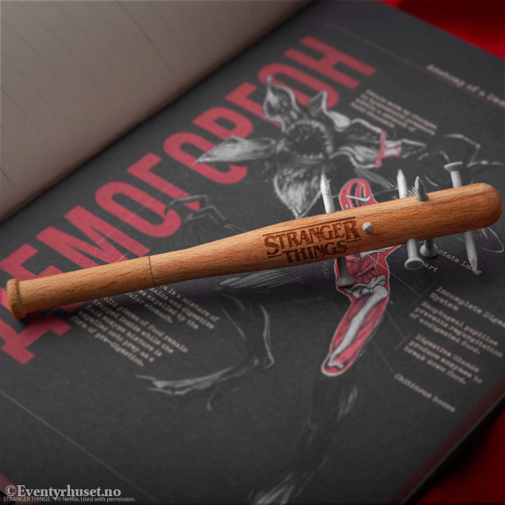 Stranger Things Spiked Bat Pen & Stranger Things Pin Home & Gifts