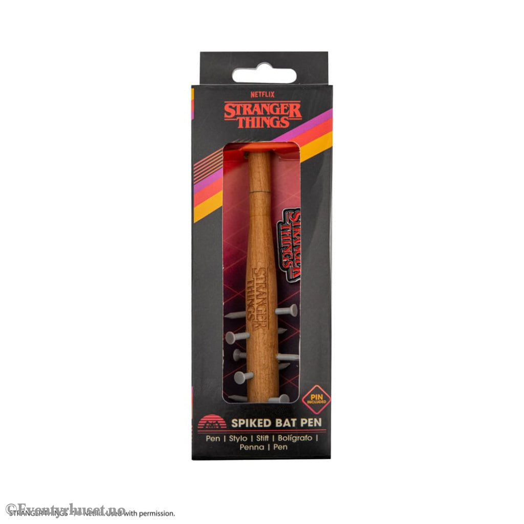 Stranger Things Spiked Bat Pen & Stranger Things Pin Home & Gifts
