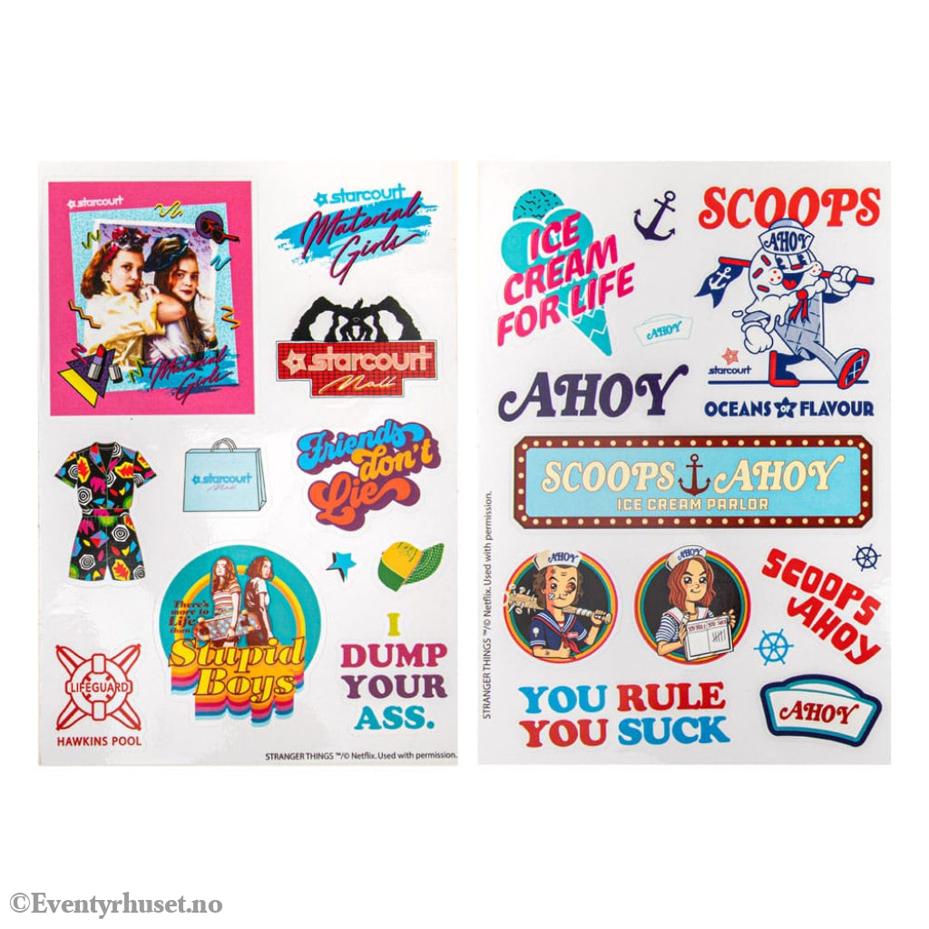 Stranger Things Sticker pack Season 3 Home & Gifts