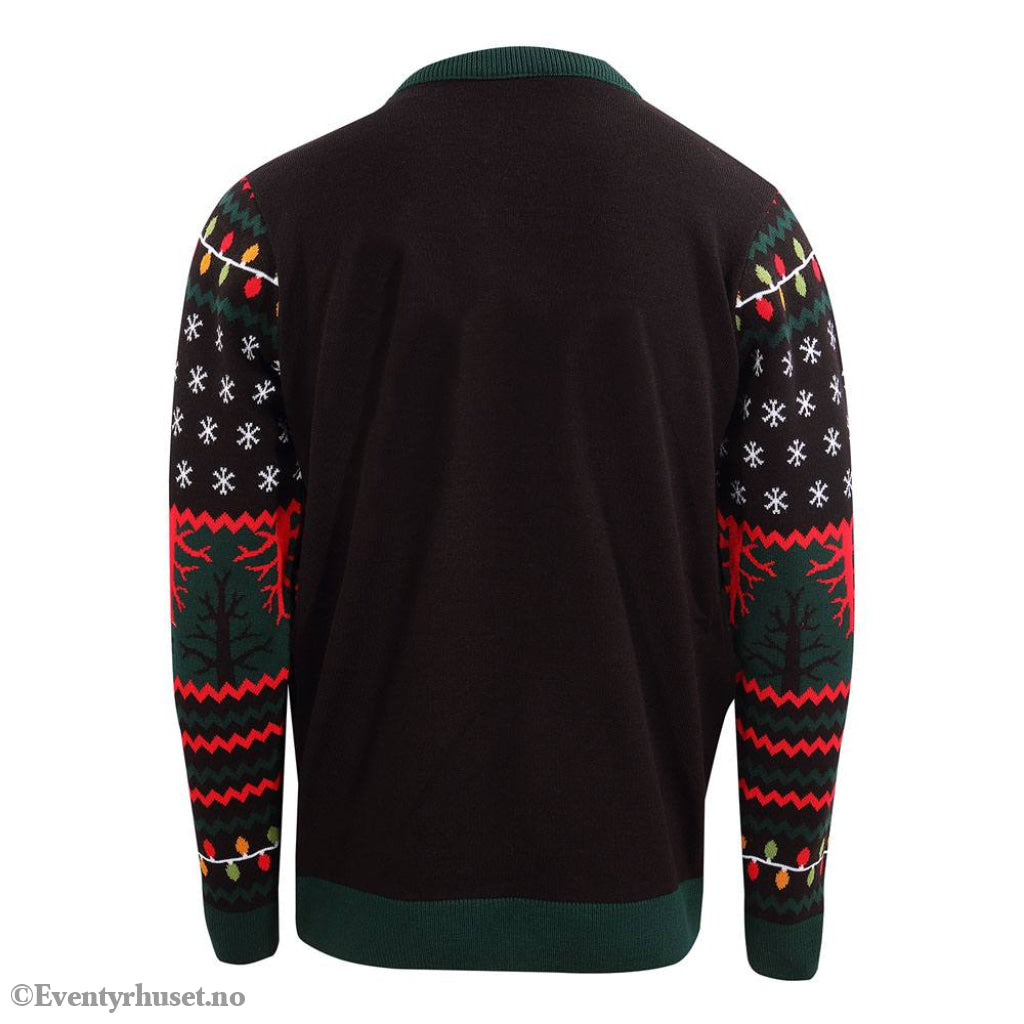 Stranger Things Sweatshirt Christmas Jumper Demogorgon Size S Fashion & Accessories