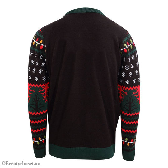 Stranger Things Sweatshirt Christmas Jumper Demogorgon Size S Fashion & Accessories