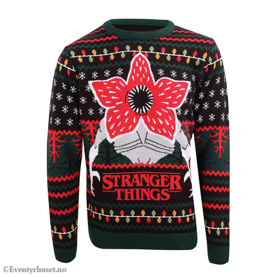 Stranger Things Sweatshirt Christmas Jumper Demogorgon Size S Fashion & Accessories