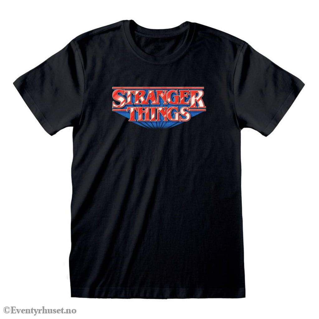 Stranger Things T-Shirt Retro Logo Size L Fashion & Accessories