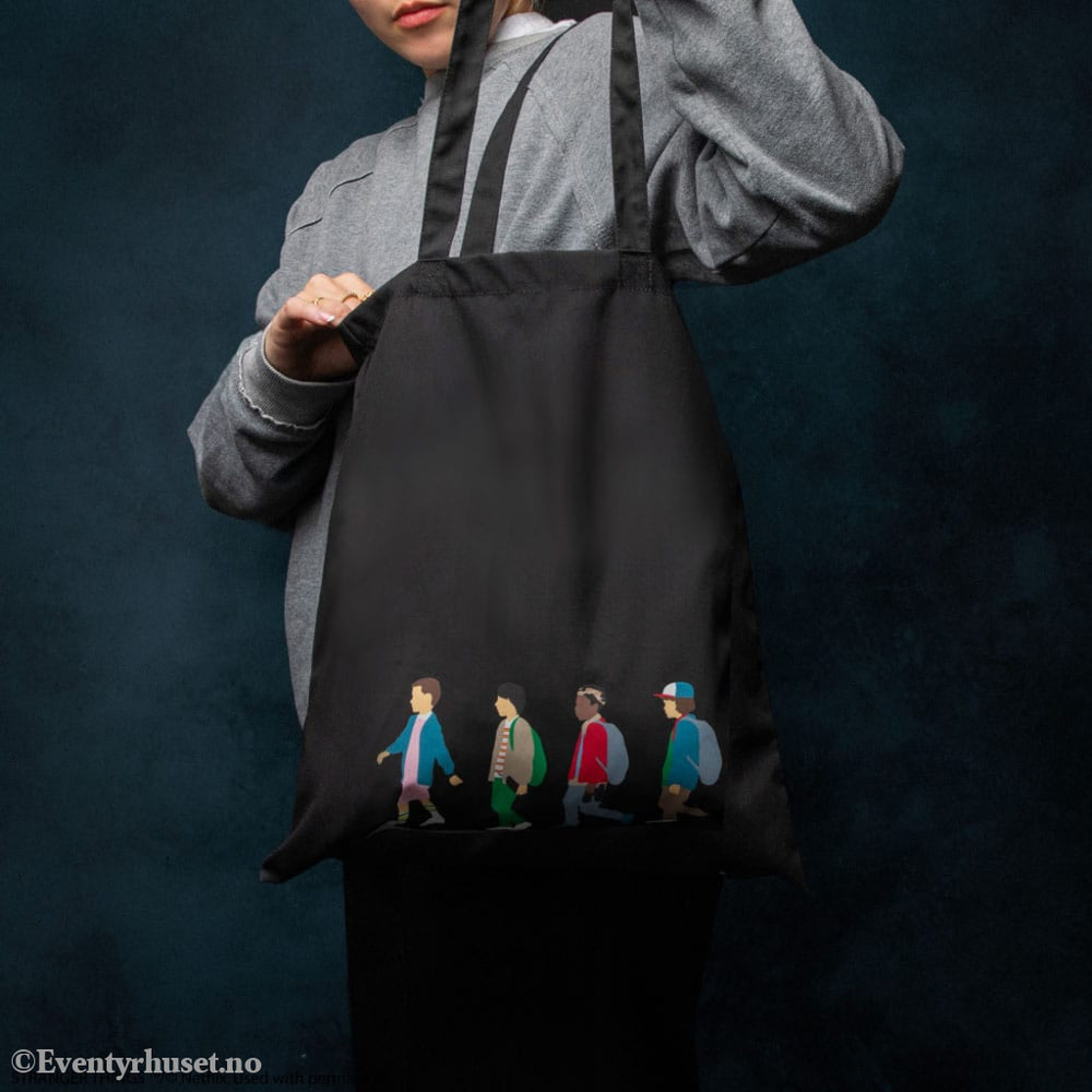 Stranger Things Tote Bag Logo Fashion & Accessories
