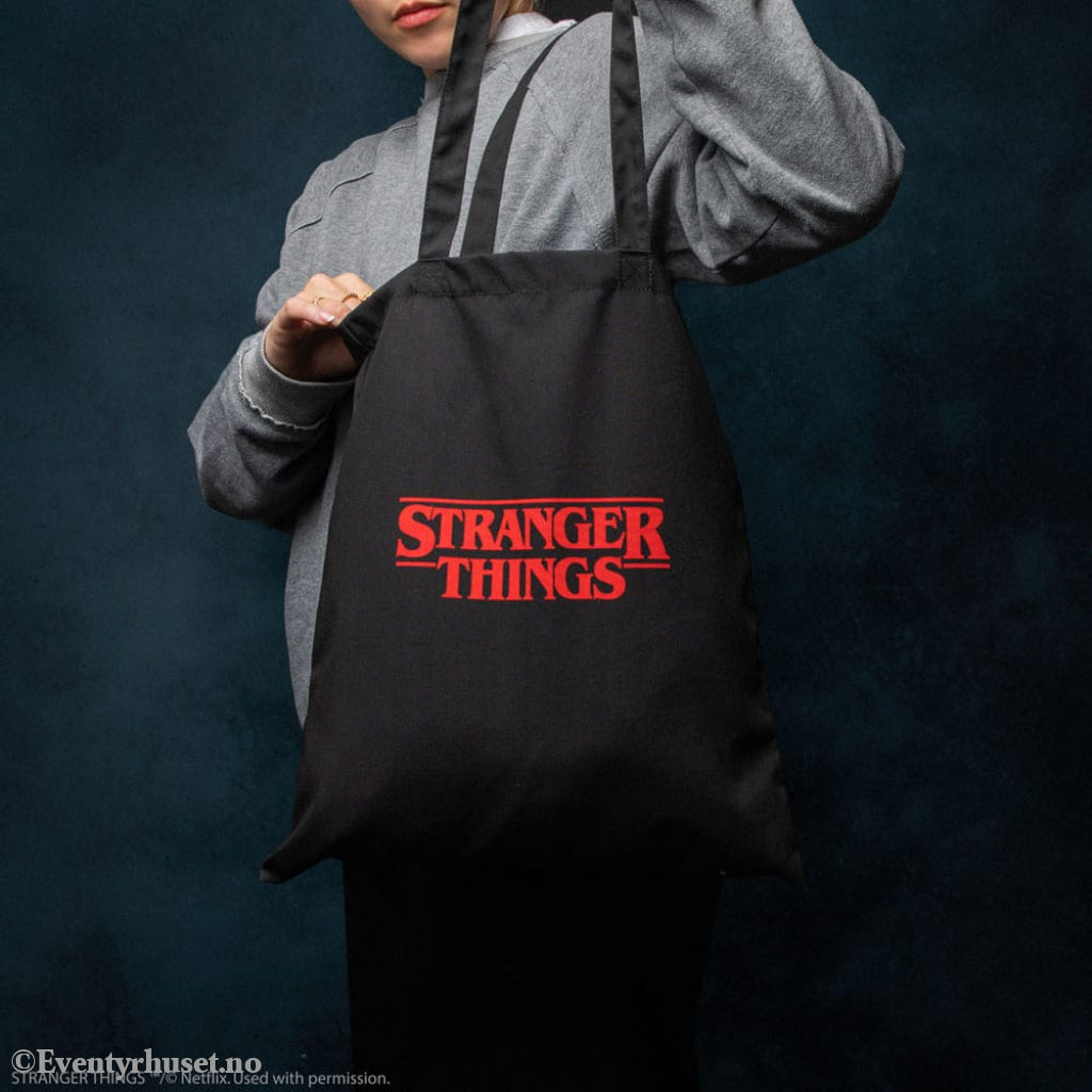 Stranger Things Tote Bag Logo Fashion & Accessories