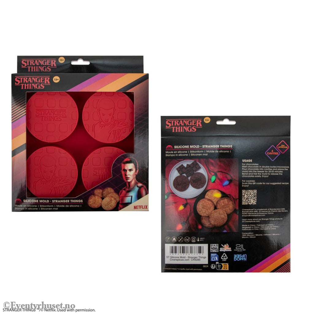 Stranger Things Waffle Silicone Mold Eleven Home & Gifts