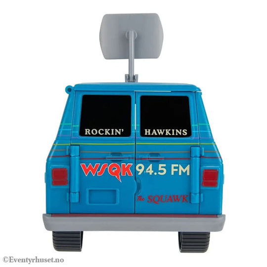 Stranger Things World Of Figure & Vehicle Vehicle with Actionfigure The Squawk van Playset with Steve Toys