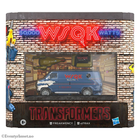 Stranger Things x Transformers Action Figure 2-Pack Freakwency & 8-Trax 15 cm Toys