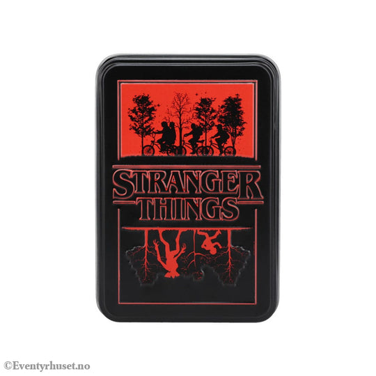 Stranger Thinngs 5 Playing Cards Metal Games
