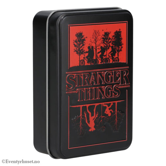 Stranger Thinngs 5 Playing Cards Metal Games