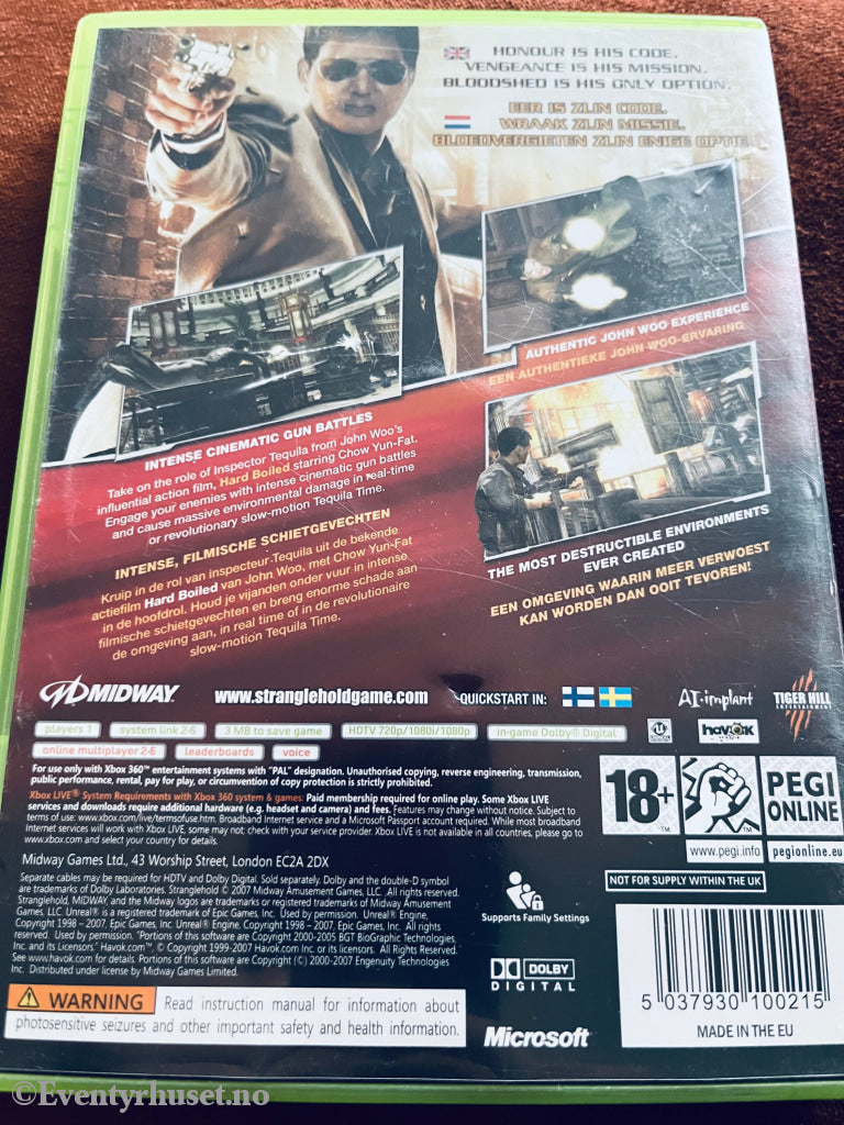 Stranglehold. Xbox 360. Xbox 360