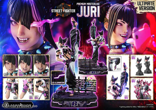 Street Fighter 6 Premium Masterline Series Statue 1/4 Juri Ultimate Bonus Version 58 cm Collectibles