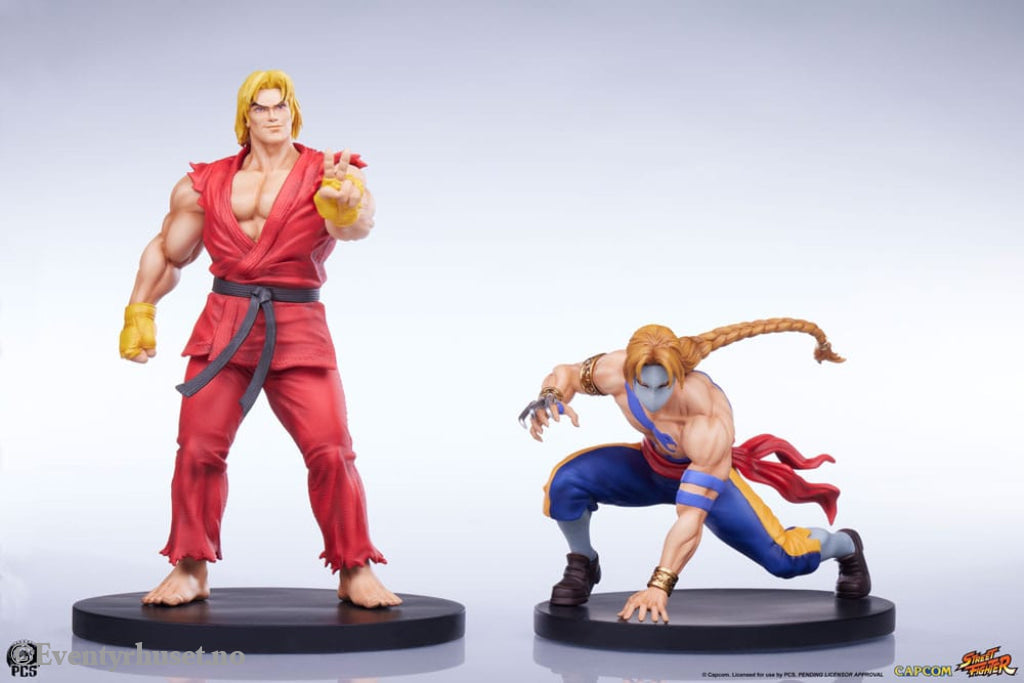 Street Fighter Street Jam Statuen 1/10 Ken & Vega Set Collectibles