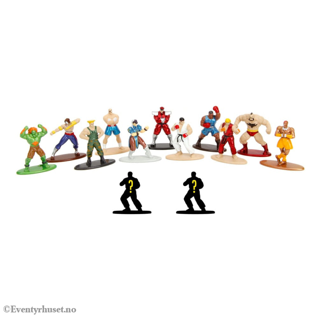 Street Fighter Nano Metalfigs Diecast Mini Figures Display 6 cm (24) Collectibles