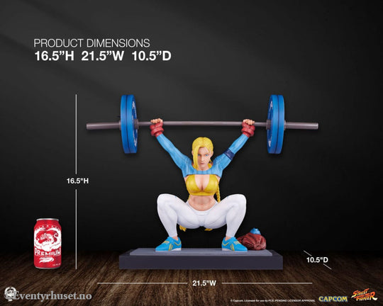 Street Fighter Premier Series Statue 1/4 Cammy: Powerlifting Alpha 41 cm Collectibles
