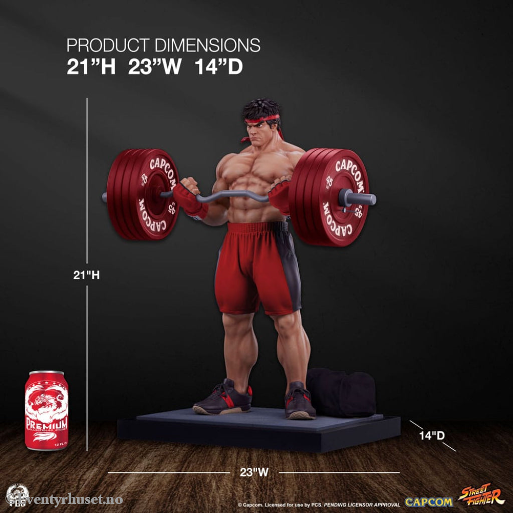 Street Fighter Premier Series Statue 1/4 Ryu: Powerlifting 53 cm Collectibles