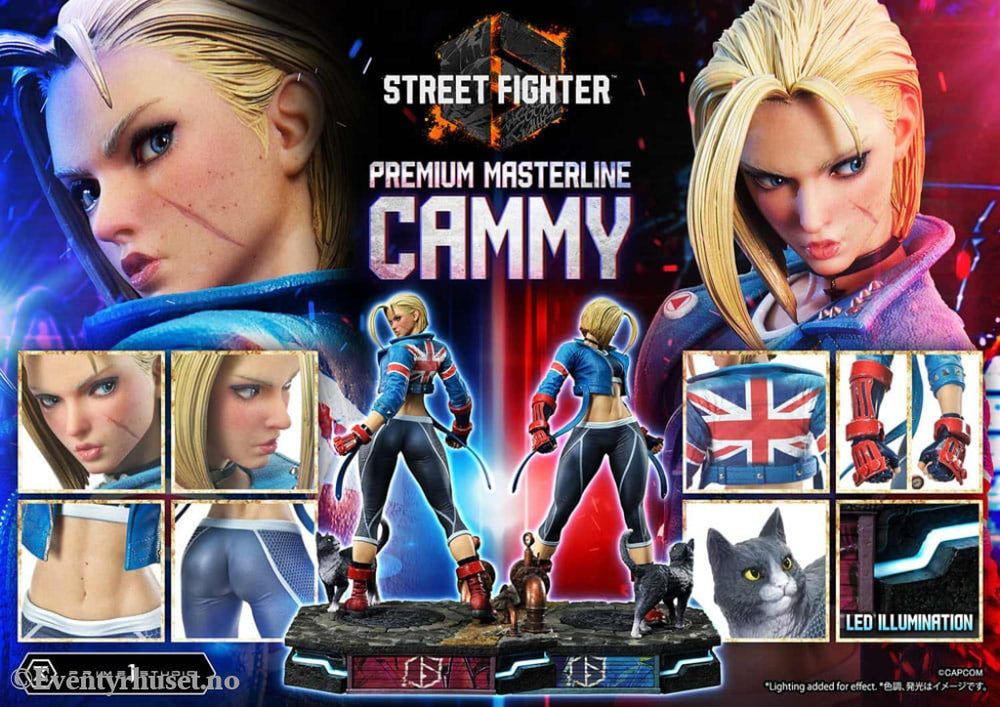 Street Fighter Ultimate Premium Masterline Series Statue 1/4 Cammy Deluxe Version 55 cm Manga & Anime