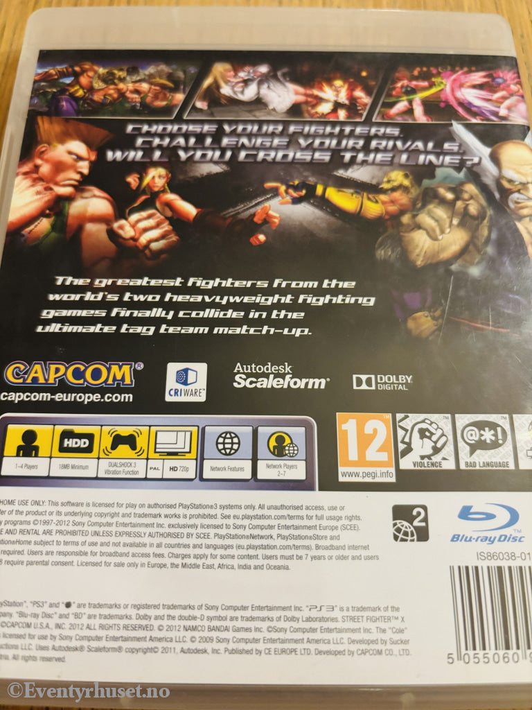 Street Fighter X Tekken . PS3.